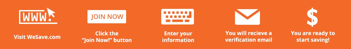 WeSave Signup Banner